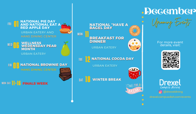 December Events Calendar